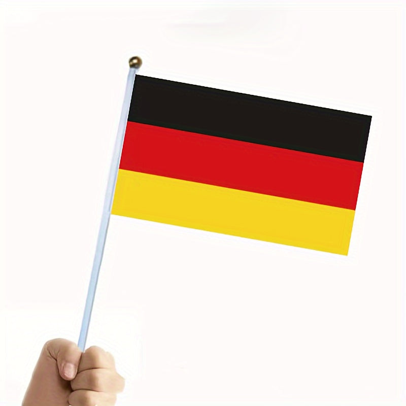 5er Set Deutschland Handflagge Polyesterflagge