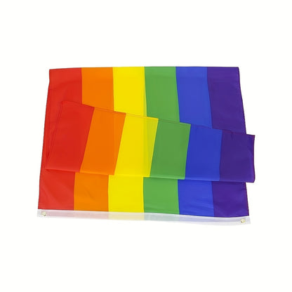 Regenbogen-Pride-Flagge Fahne 150 x 90 / 90 x 60 Perfekt für Pride-Paraden, Partys und Dekoration