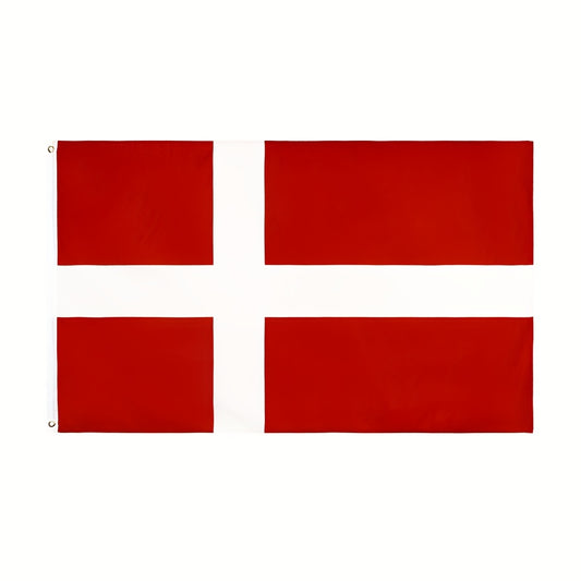 Dänische Fahne 150 x 90  aus reißfestem, strapazierfähigem Polyester Dänemark Nationalflagge