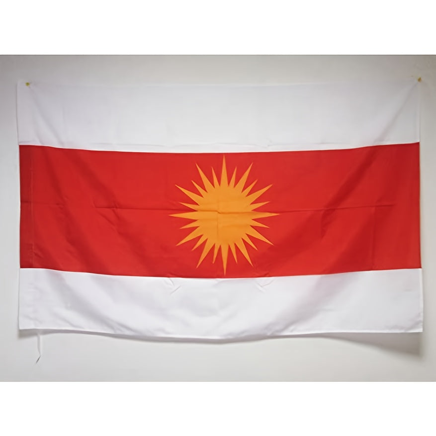 Yezidische Fahne 150 x 90 Jesiden Flagge