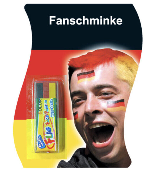 Schminkstift Deutschland Fan Schminke Make Up EM Fußball Schminke Fanschminke